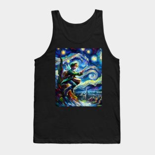 Fairy at Starry Night Tank Top